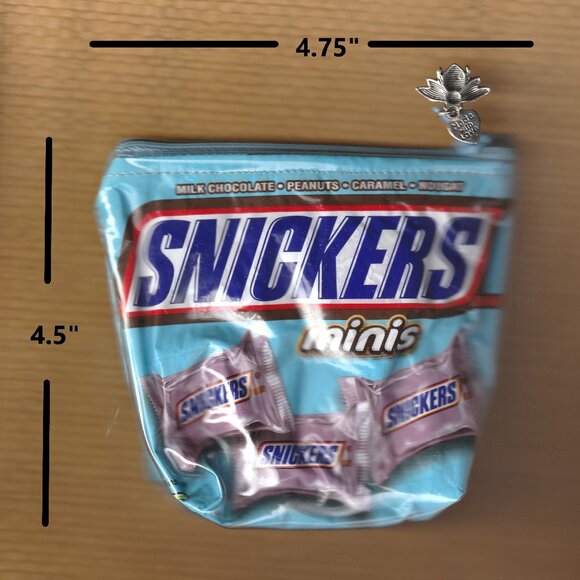 Handmade Snickers Minis Coin Purse - Picture 1 of 4